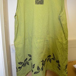 Boho ART WORKS 2003 Block Printed SwingTank